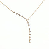 Diamond Lariat Neclace